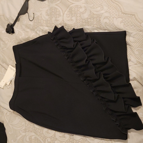 Max mara eles black skirt nwt size 10 - Picture 3 of 4